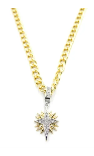 Kuzey Yıldızı Kolye - Altın