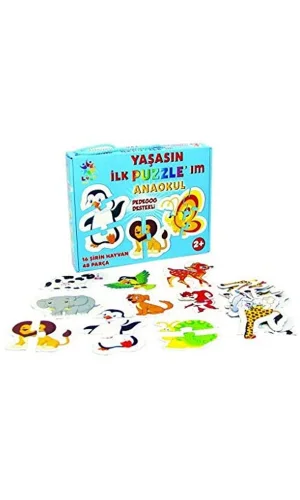 Laço Puzzle Lc080 Anaokulu 16 Şirin Hayvan 48 Prç