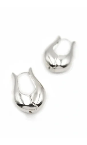 Lale Küpe - Gümüş