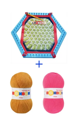 Lifmatik Lif Örme Seti Dokuma Tezgahı ve Lif İpi S7