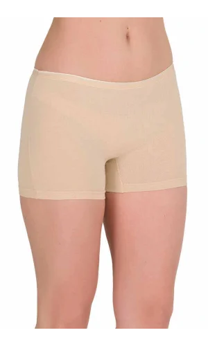 Likralı Kadın Boxer Ten 2101B