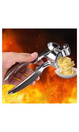 Lüks Metal Sarımsak Zencefil Ezici