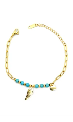 Melek Kanadı Bileklik - Altın