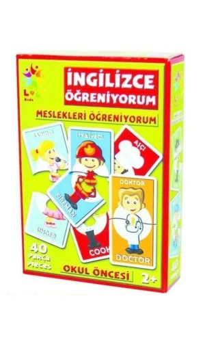 Meslekleri Öğreniyorum Eğitici Kartlar LCEGT005