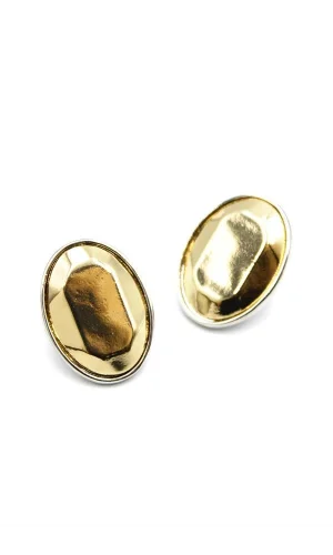 Metal Küpe - Altın