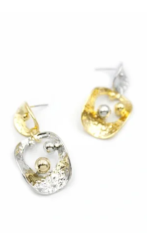 Metal Küpe - ÇOK RENKLİ