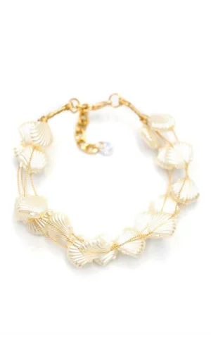 Midye Bileklik - Altın