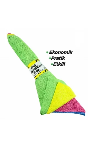 Mikrofiber Bez 30x30 cm 4lü Royaleks-K-87