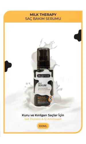 Milk Therapy Kremsi Saç Serum 100 ML - Onarıcı Bakım - mrfs
