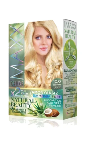 Natural Beauty Amonyaksız Saç Boyası 10.0 Açık Sarı