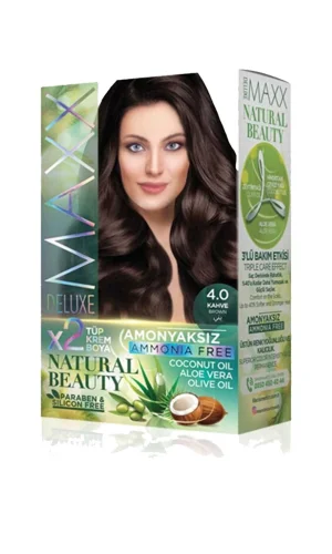 Natural Beauty Amonyaksız Saç Boyası 4.0 Kahve