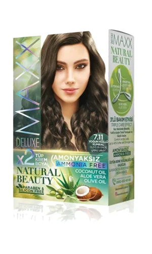 Natural Beauty Amonyaksız Saç Boyası 7.11 Yoğun Küllü Kumral