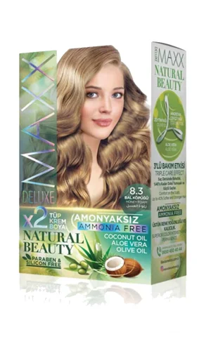 Natural Beauty Amonyaksız Saç Boyası 8.3 Bal Köpüğü