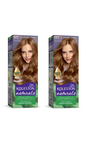 Naturals Saç Boyası Karamel Kumral 7/3 2x Paket