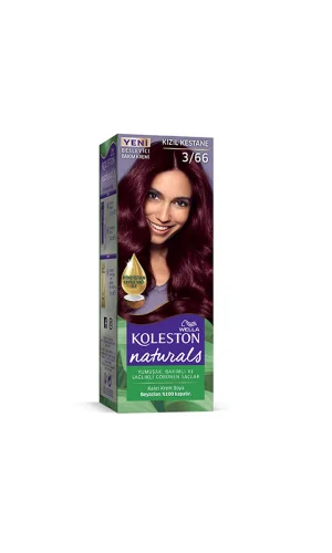 Naturals Saç Boyası Kızıl Kestane 3/66