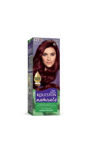 Naturals Saç Boyası Kızıl Viyole 4/6