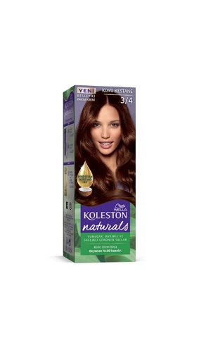 Naturals Saç Boyası Koyu Kestane 3/4