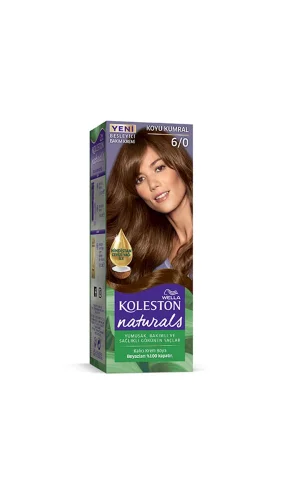 Naturals Saç Boyası Koyu Kumral 6/0