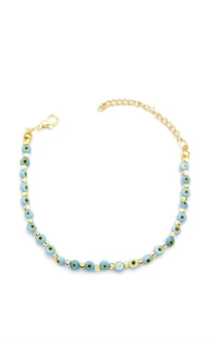 Nazar Boncuk  Bileklik - Mavi