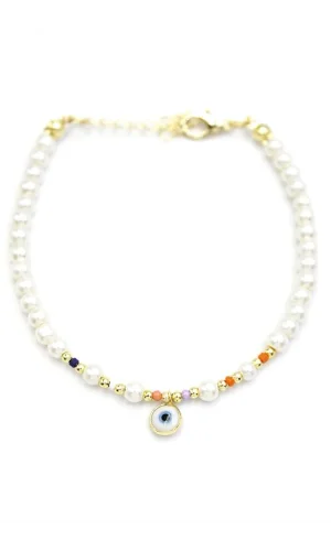 Nazar İnci Bileklik - ÇOK RENKLİ