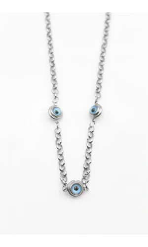 Nazar Kolye - Gümüş