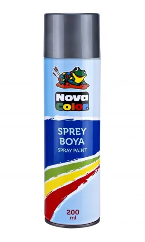 Nova Color Sprey Boya 200 Ml Gri