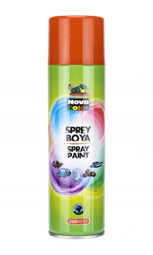 Nova Color Sprey Boya 200 Ml Turuncu