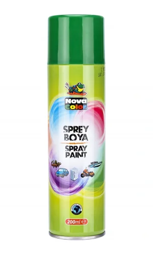Nova Color Sprey Boya 200 Ml Yeşil