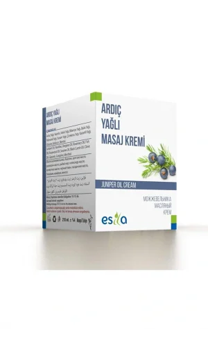 Organik Yağ Ardıç Yağlı Masaj Kremi 210 ml