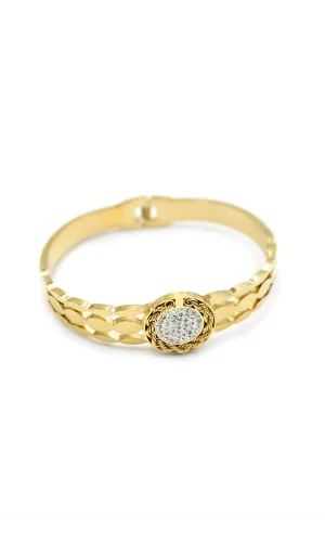 Örgü Bilezik - Altın