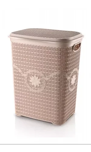 Örgü Kirli Çamaşır Sepeti Royaleks-ASD040