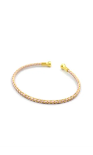 Örgü Pndr Bileklik - Pembe