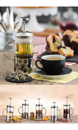 Pandomim New Life 350ml Çelik French Press Royaleks-FP350