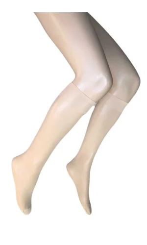 Parlak Dizaltı Kadın Çorap 15 Denye Ten 57