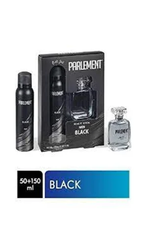 Parlement 50 Ml Black Erkek Parfüm + 150 Ml Deodorant Seti