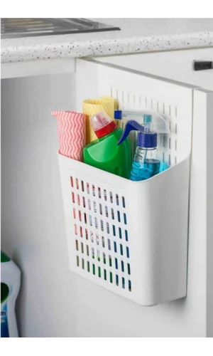 Plastik Askılı Dolap Düzenleyici Dolap Içi Deterjanlık