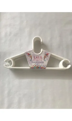 Plastik Elbise Askısı 12 Li Royaleks-L009