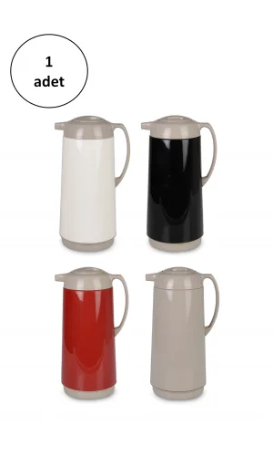 Plastik Karışık Renkli 1.6Lt Termos 1 Adet-Royaleks-CRM6007