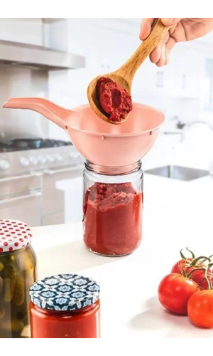 Plastik Konserve Kavanoz Hunisi