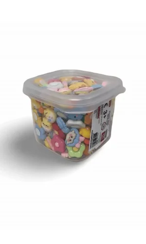 Plastik Mini Aksesuar Silikon 300lü