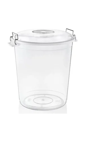 Plus Şeffaf Bakliyat Kovası 50 Litre Royaleks-ASD173