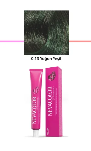 Premium 0.13 Yoğun Yeşil - Kalıcı Krem Saç Boyası 50 g Tüp