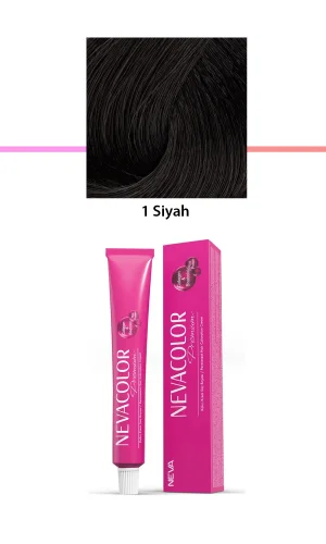 Premium 1 Siyah - Kalıcı Krem Saç Boyası 50 g Tüp