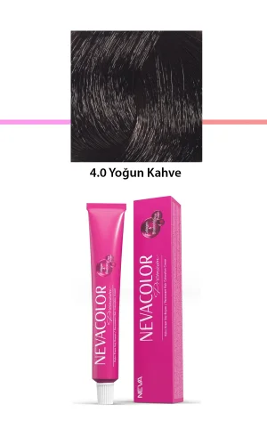 Premium 4.0 Yoğun Kahve - Kalıcı Krem Saç Boyası 50 g Tüp