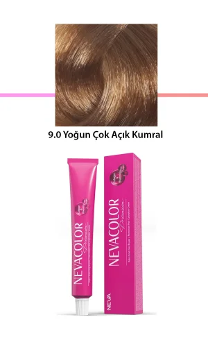 Premium 9.0 Yoğun Çok Açık Kumral - Kalıcı Krem Saç Boyası 50 g Tüp