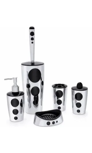 Punto 5 Parça Banyo Seti Krom Royaleks-F326