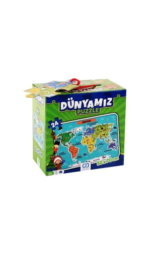 Puzlle Eğitici Dünyamız CAG-5025