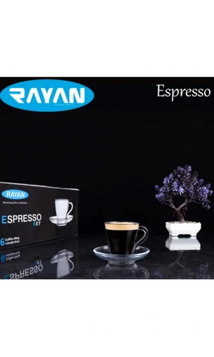 Rayan 6lı Espresso Bardak Seti
