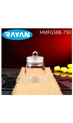 Rayan Cam Kavanoz HMFG58B-750