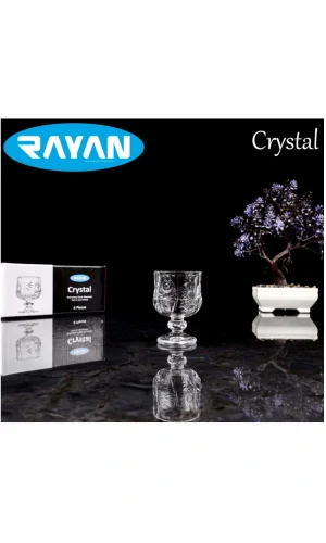 Rayan Crystal 6lı Kahve Yanı Bardak